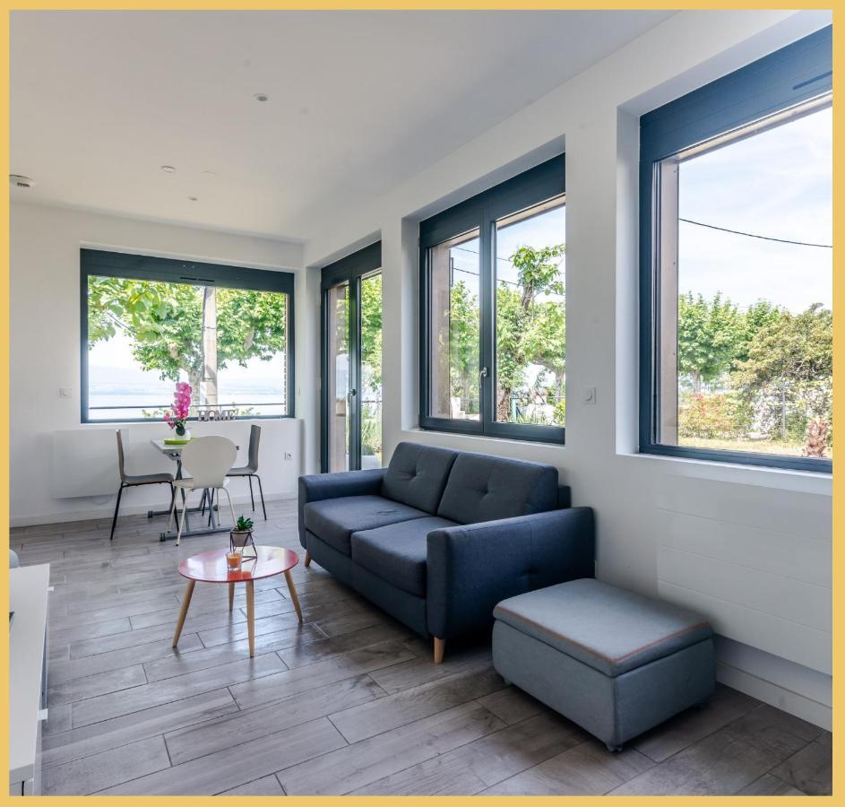 Appartement Cozy 1 Panoramique Lac Leman Thonon-Les-Bains Exterior foto